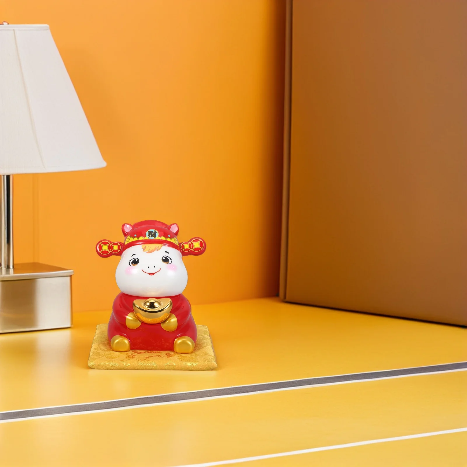 

Ceramic Horse Money Box - Adorable Chubby Design Decorative Savings Bank for Adults - Large Deposit Slot Money Jar - Unique