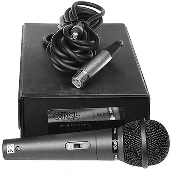 CAROL MUD-525 WIRED HAND MICROPHONE SINGLE IMPEDANCE