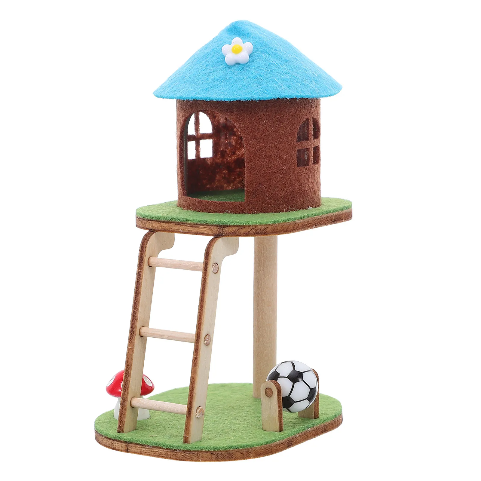 

Mini Cat Climbing Frame Versatile Cat Shelves for Dollhouse Bedroom Furniture Mini Landscape Display Decoration