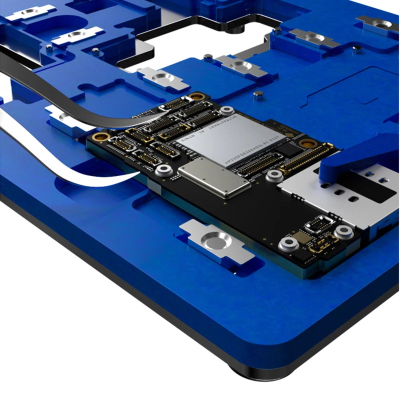 رائجة البيع حامل لوحة دوائر كهربائية عالمية PCB مع تركيبات تهزهز لإصلاح الهاتف والكمبيوتر اللوحي IC رقاقة بغا أداة اللوحة الأم #6