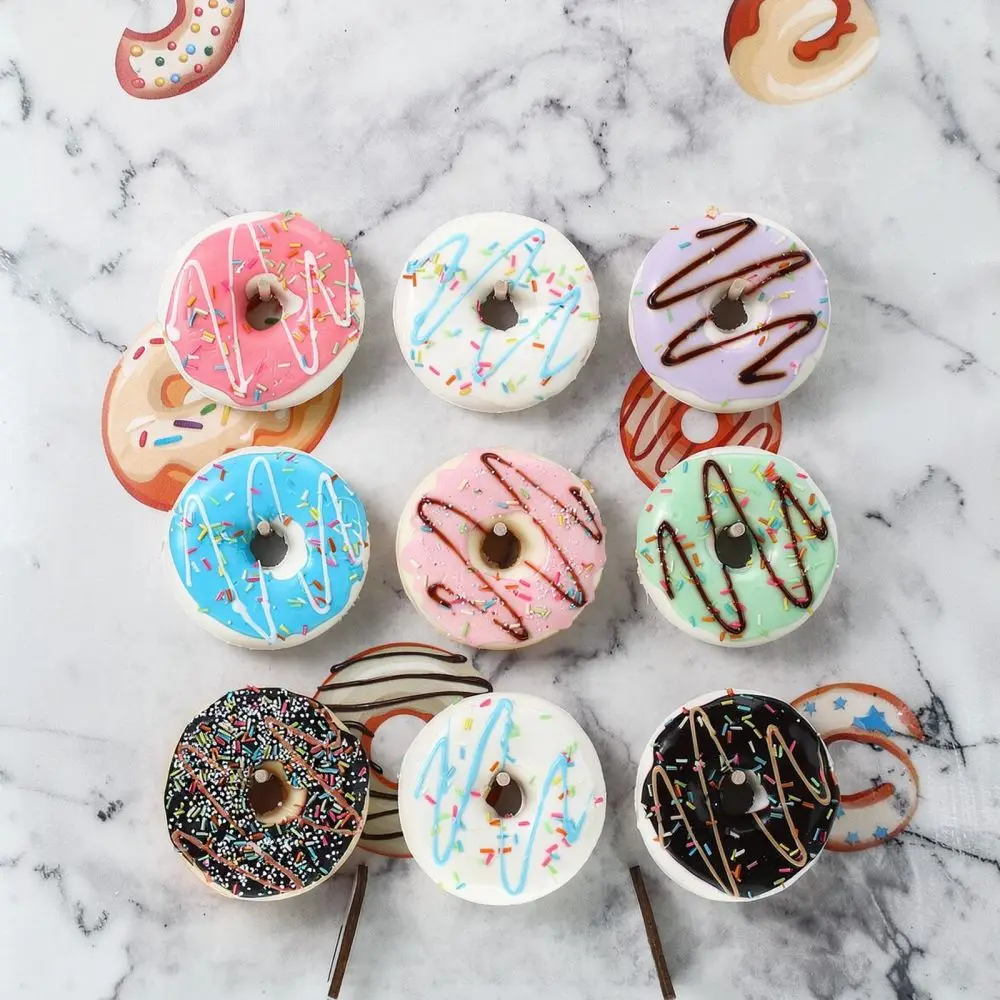 Rustic Wood Donut Stand Dessert Holder Display For Wedding Party Birthday Event Table Decoration Food Rack
