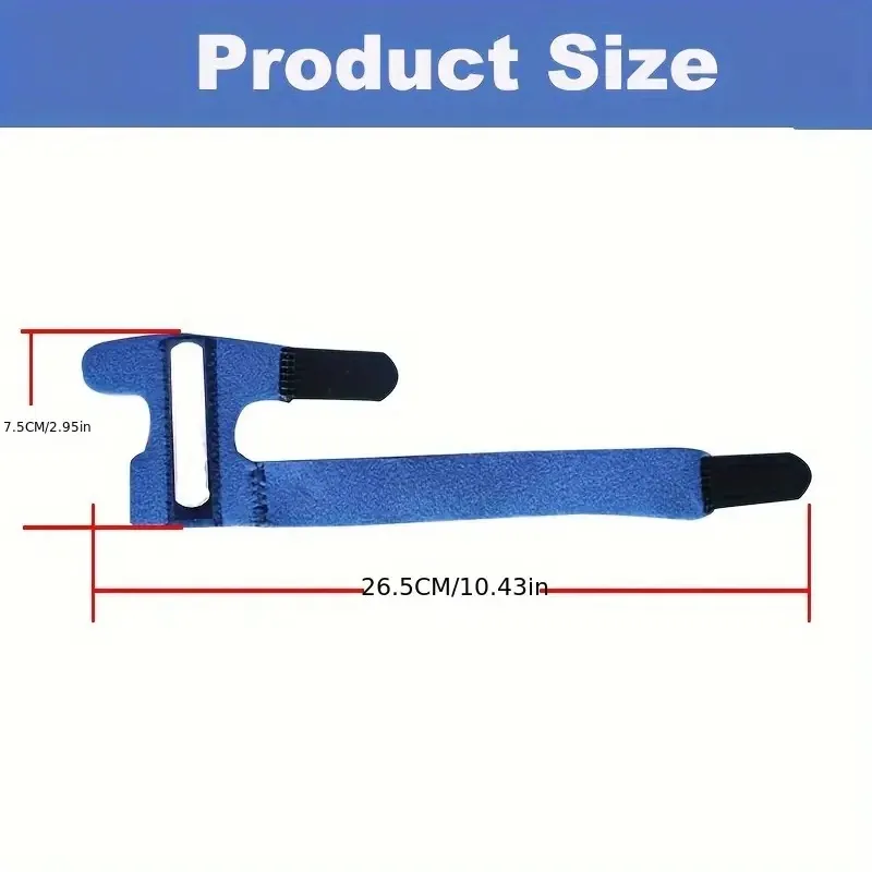 Finger Splint, Adjustable Finger Support Brace, With Fastening Strap For Alleviating Finger Locking, Popping, Bending