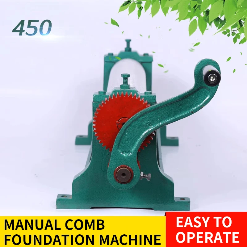 Stainless Steel Manual Comb Press 450 Comb Press Comb Smoothing Machine Beekeeping Tools Simple operation/High efficiency