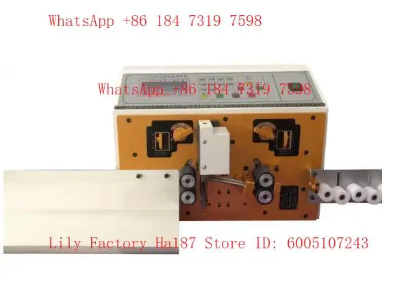 Fully automatic computer wire stripping machine, cutting machine, bending machine BV/BVR sheathed cable