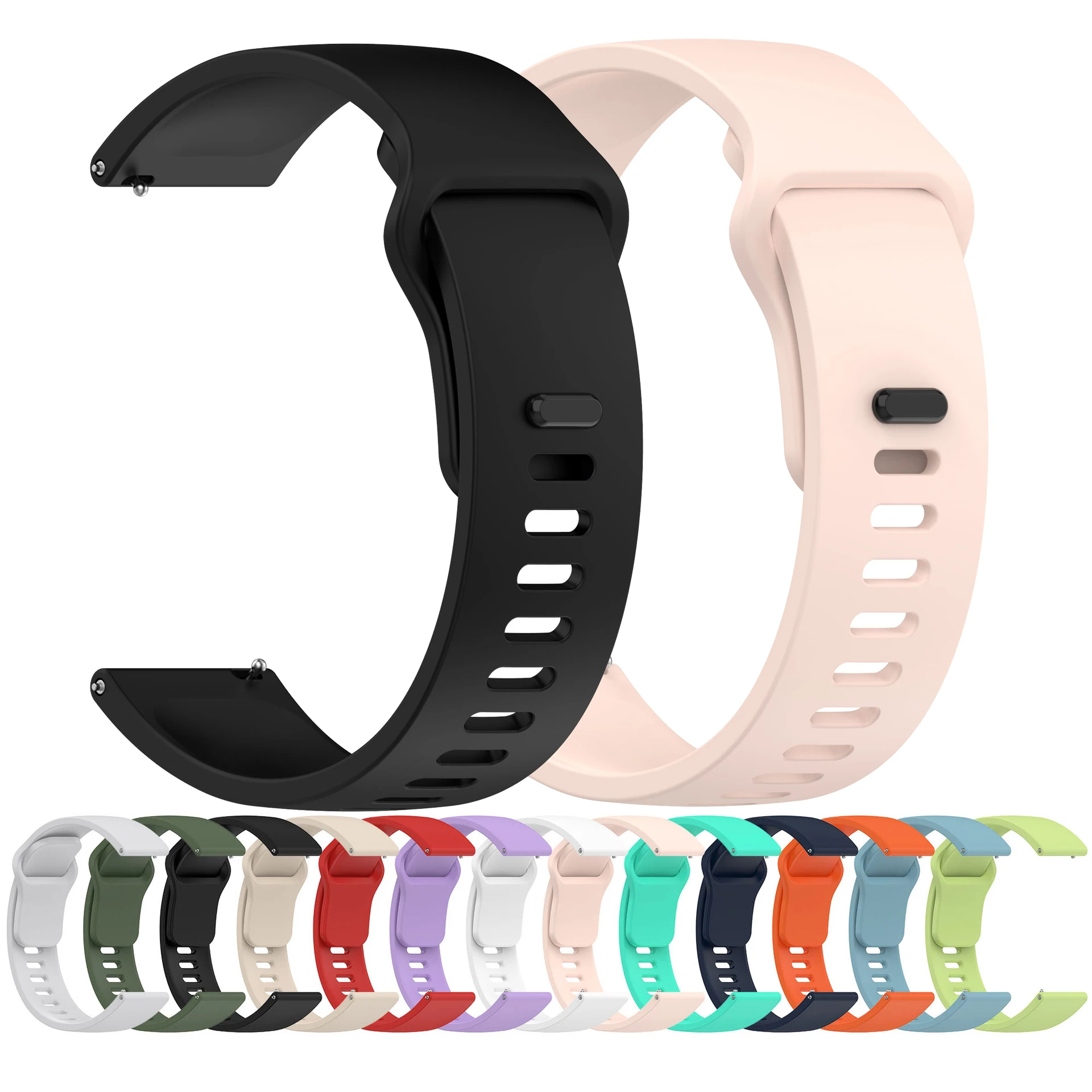 Silicone Loop Strap For Amazfit Bip 5 Sport Watchband Bracelet Correa Amazfit Bip5 Unity Smart 22MM Watch band Accessories