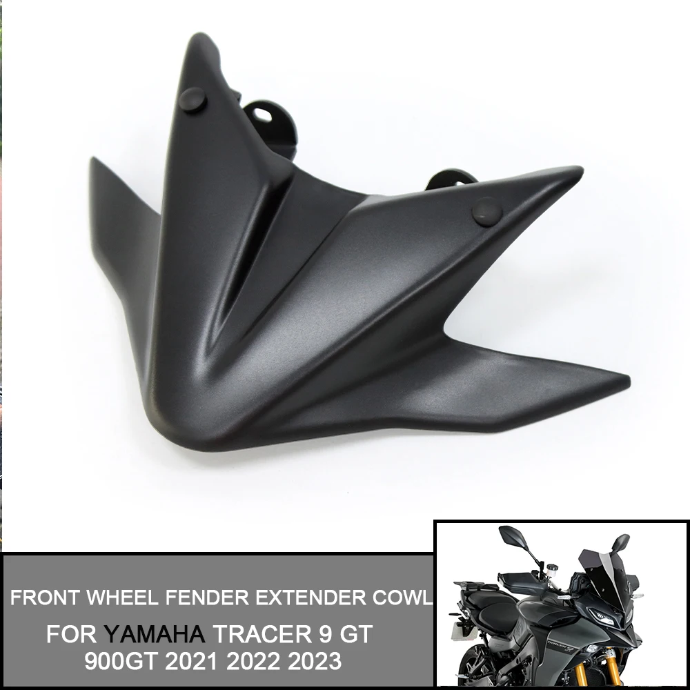 

New For YAMAHA Tracer 9 GT 900GT 2021 2022 2023 TRACER 900GT Beak Nose Cone Extension Cover Front Wheel Fender Extender Cowl