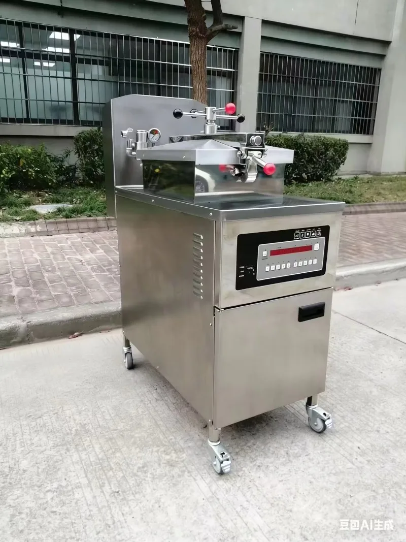 Tolcat Gas Chicken Pressure Fryer 25l Brosted Fried Chicken Machine Gas Industrial Pressure Fryer Electricity Fried