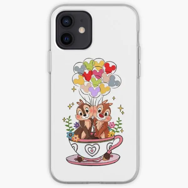 Chip And Dale Fanart Iphone Tough Case  Phone Case Customizable for iPhone 11 12 13 14 Pro Max Mini 6 6S 7 8 Plus X XS XR Max