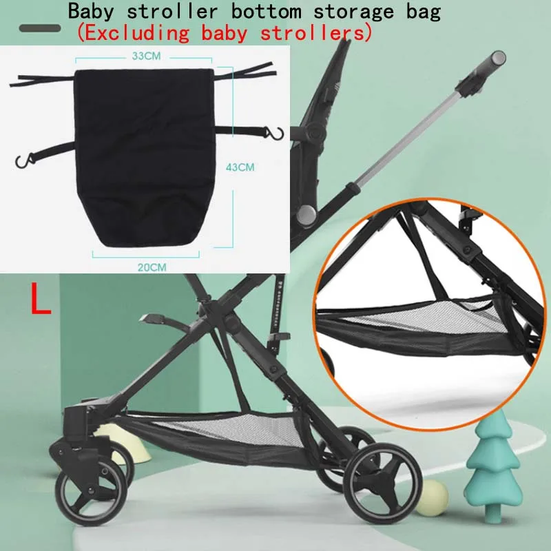 

New baby stroller bottom storage bag