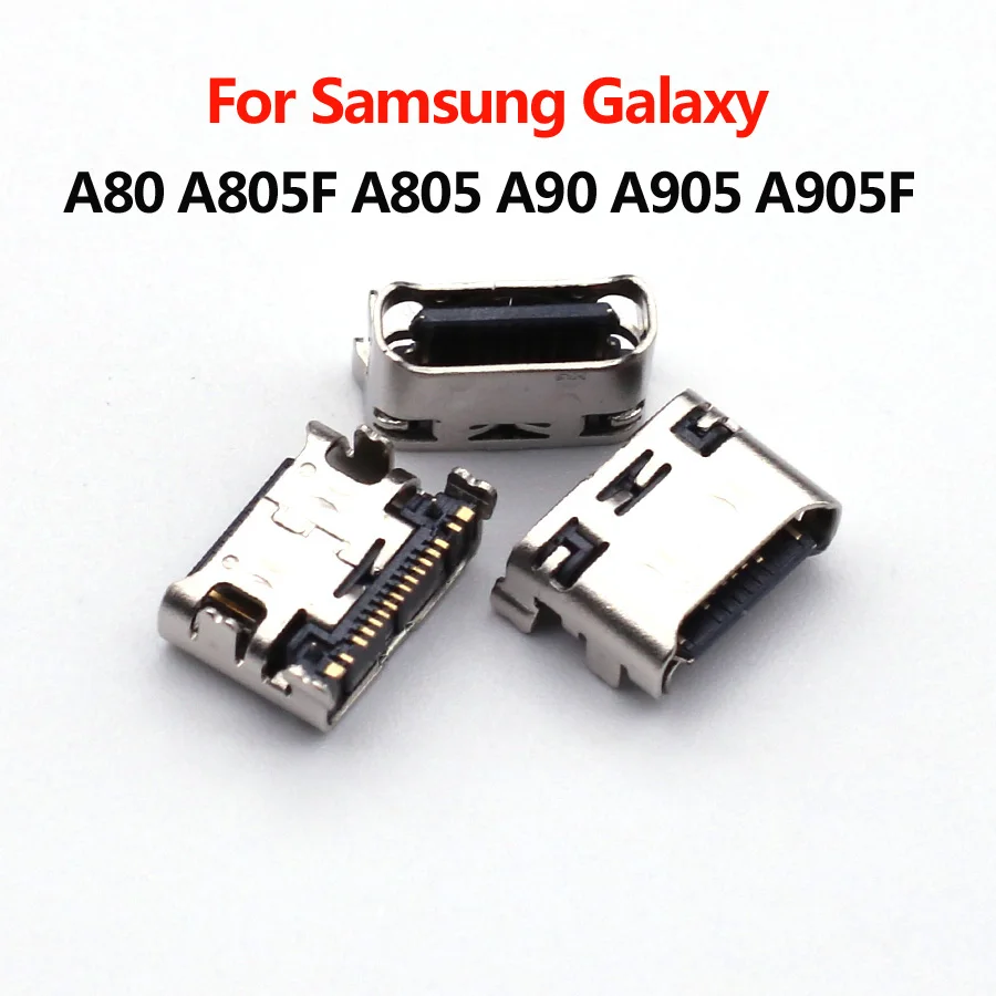 

5-10 шт., USB-разъём для зарядки Samsung Galaxy A80 A805F A805 A90 A905 A905F