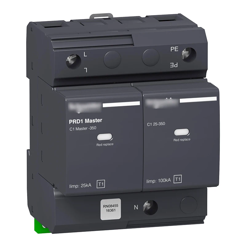 Original Brand New 16360 PRD1 Master Modular Surge Arrester - 1 Pole + N - 350V - with Remote Transfer