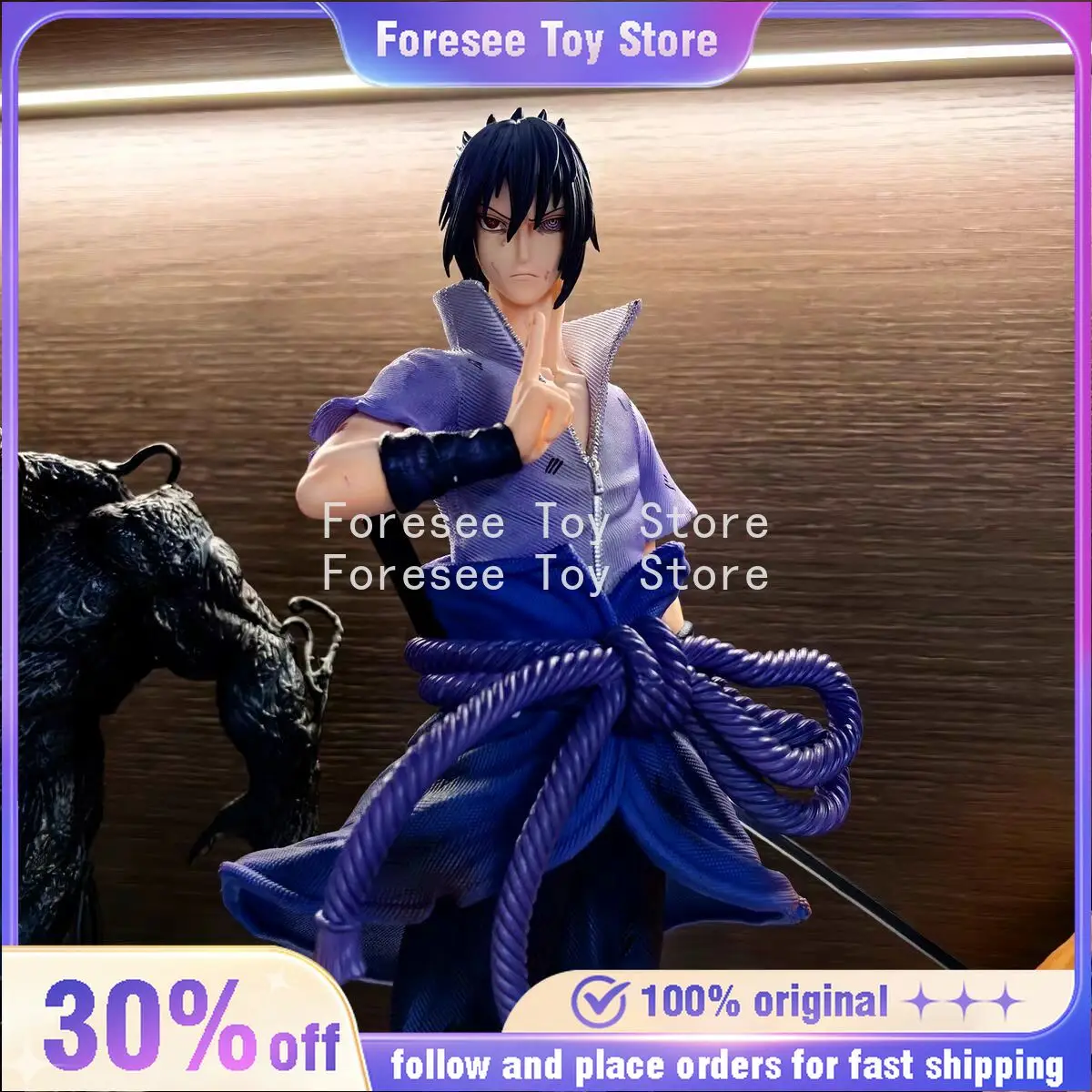 متوفر في المخزون ارتفاع 36 سم شخصية اوتشيها ساسوكي ‌ مجموعة شخصيات الرسوم المتحركة NARUTO نموذج زينة سطح المكتب أفضل هدية للأولاد