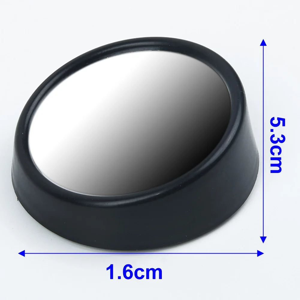 5.5*2cm Wide Angle Mirror 360 Rotation Adjustable Blind Spot Mirror Rear View High Quality Replaces Useful Latest