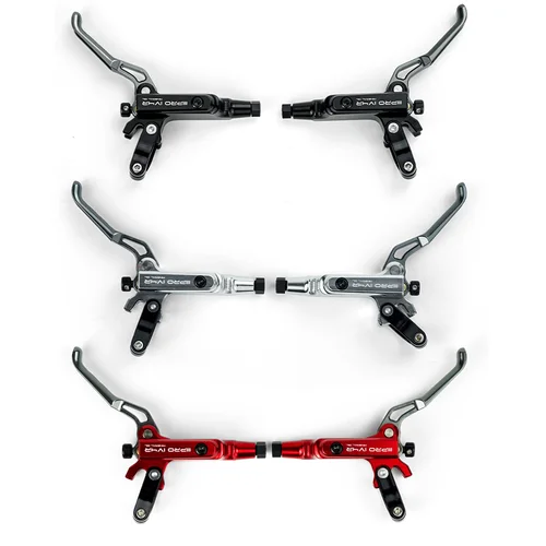 Imagen 2 del producto IIIPRO IV4R freno hidráulico de disco de 4 pistones MTB AM DH freno de bicicleta 82/145cm CNC Tech aceite Mineral para bicicleta de escalada XC de montaña