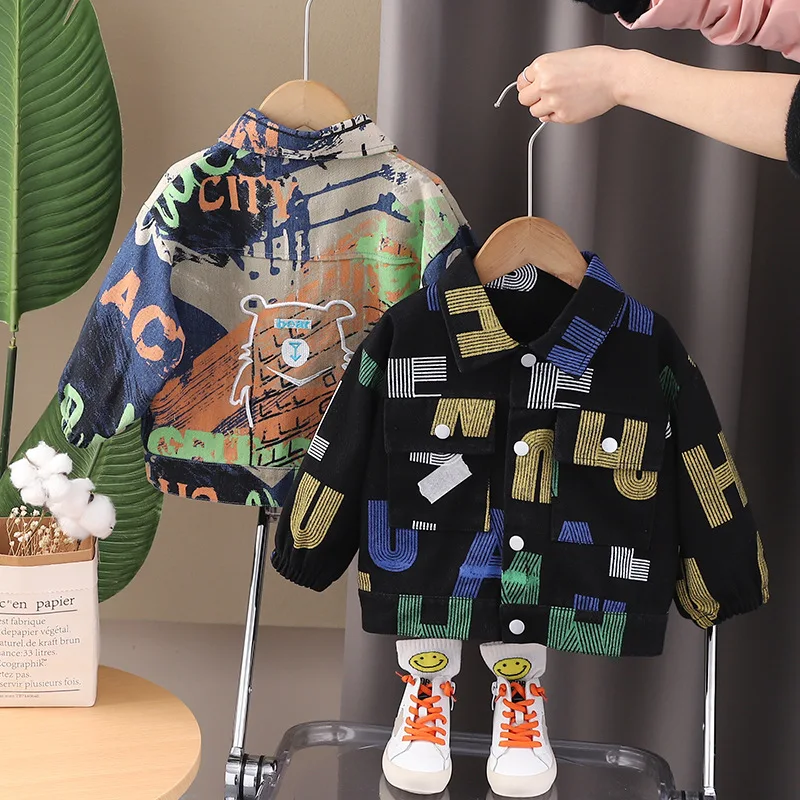 

Boys' New Fashion Trendy Children's Stylish Spring and Autumn Clothing