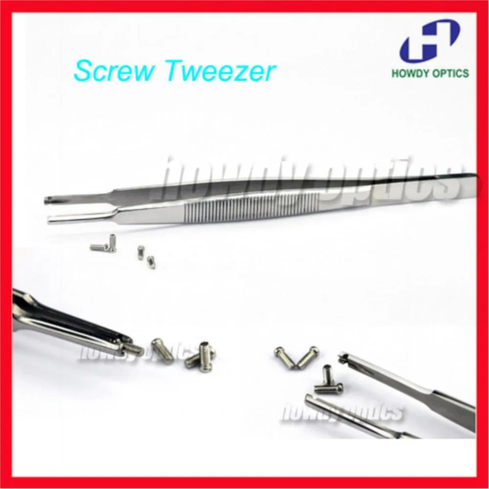 1pc A48A Optical Screw Tweezer Professional Glasses Screw Tweezer