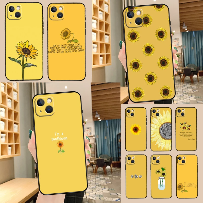 Funda con diseño floral de margaritas y girasoles para OnePlus 15 13 12 11 13R 12R 10T 8T 13T OnePlus Nord 5 CE 3 2 4 Lite N20 N30