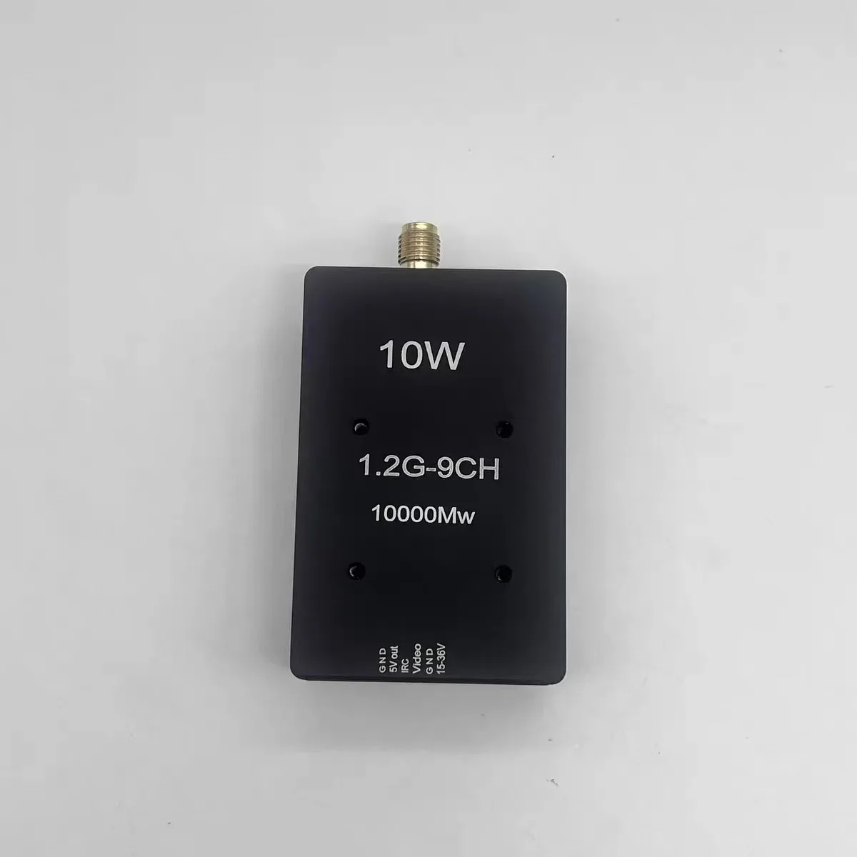 SmCp1.2g 10w 9CH Vtx Fpv High-power Wireless Image Transmission Video Transmitter Long-distance Time Travel Machine