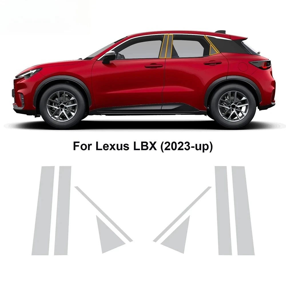 

Headlight Rearview B C Pillars Protection Film For Lexus LBX 2023 2024 2025 Pre-cut TPU PPF Bra Clear Kit Repair Car Accessories