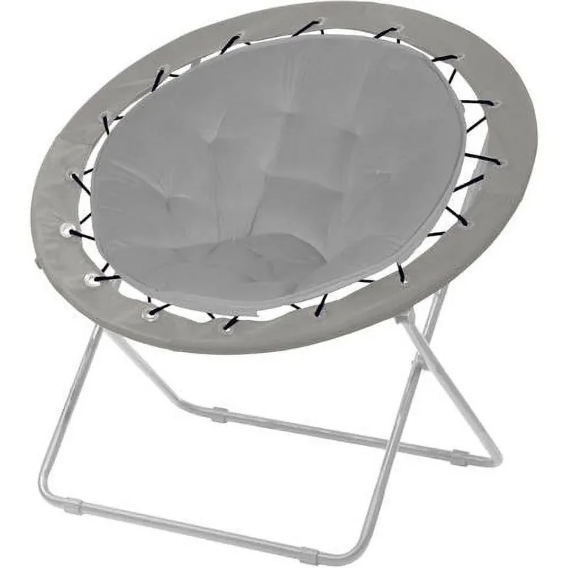 Silla Moon de gran tamaño, silla Web suave MAdult, etal, gris