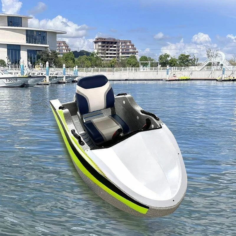 Water Park Electric Surf Boat Kadin Boat Small Jet Travel Leisure Speedboat Adult Jet Ski