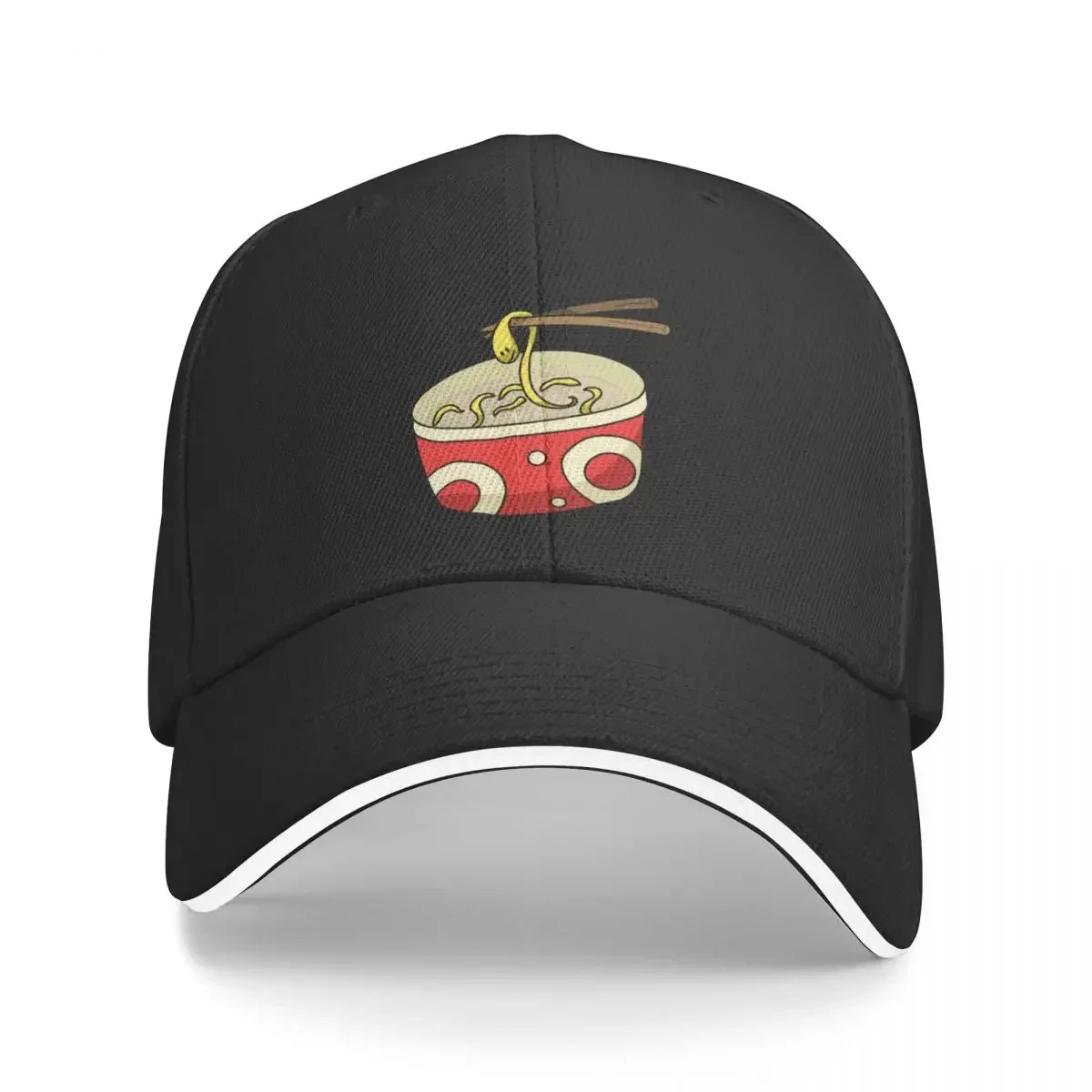 Poke Noodle Noodles Baseball Cap Dropshipping Designer Hat beach hat black Woman Men's