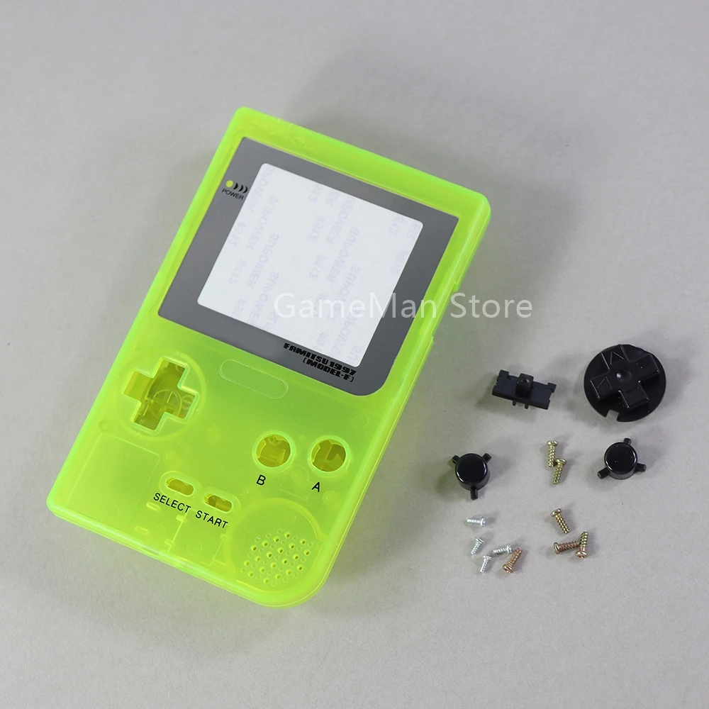 1set Glow At Night luminescence Case Plastic Shell Cover for Gameboy Pocket for GBP Game Console Case Housing