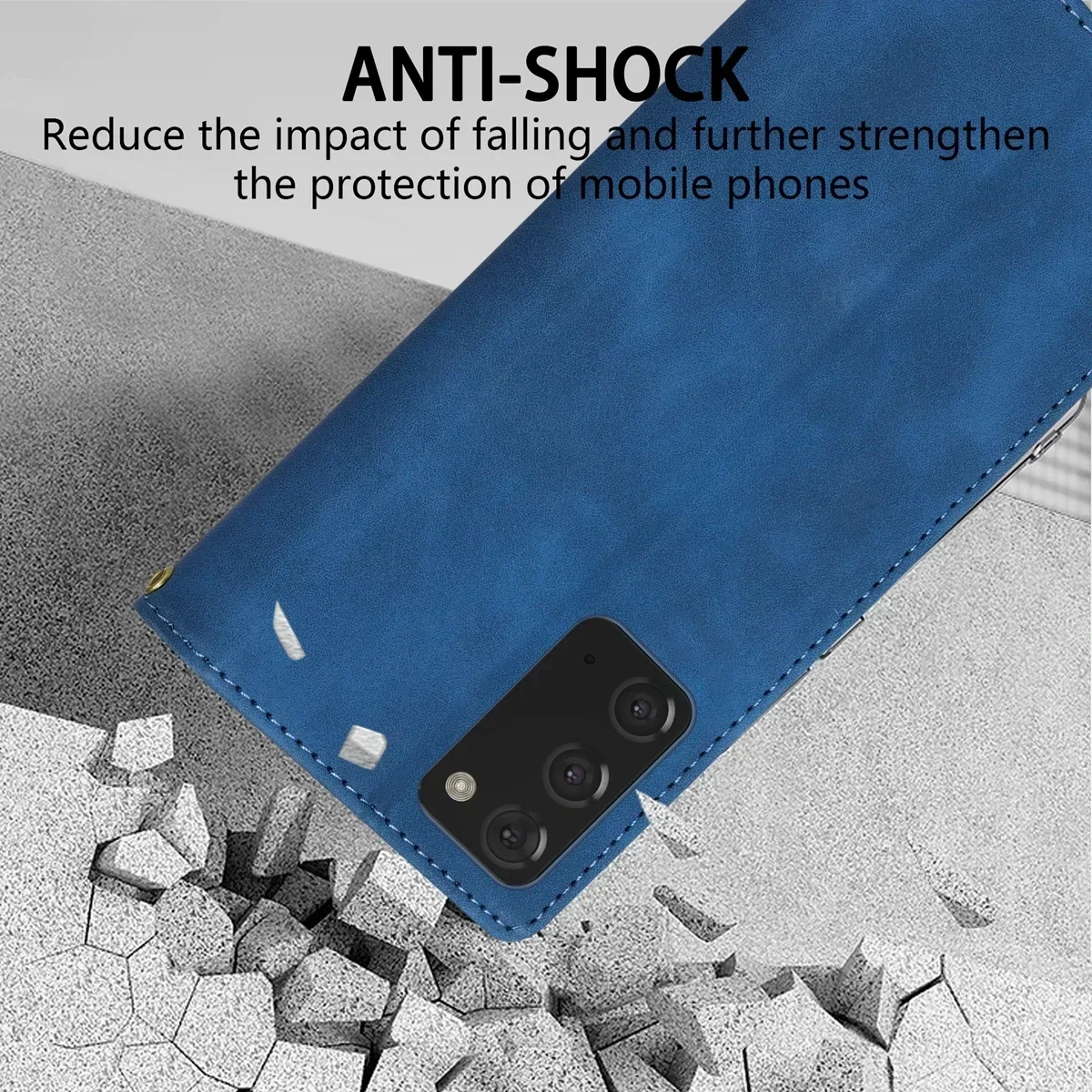 เคสฝาพับแม่เหล็กแบบกระเป๋าสตางค์พร้อมช่องใส่บัตรเคสหนังสำหรับ Samsung Galaxy Note 20 ultra 10 Lite 10 PLUS 9