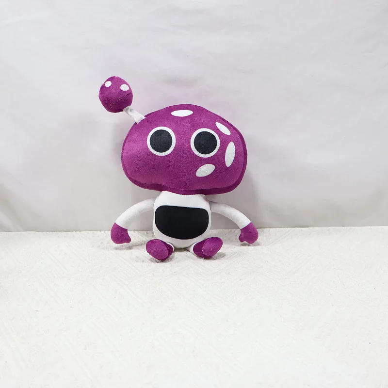 أمين جارتن أوف بانبانز 0 تروفليتووت قطيفة أرجوانية فطر ألعاب قطيفة لرياض الأطفال لعبة من نسيج مخملي لهدايا أعياد ميلاد الأطفال