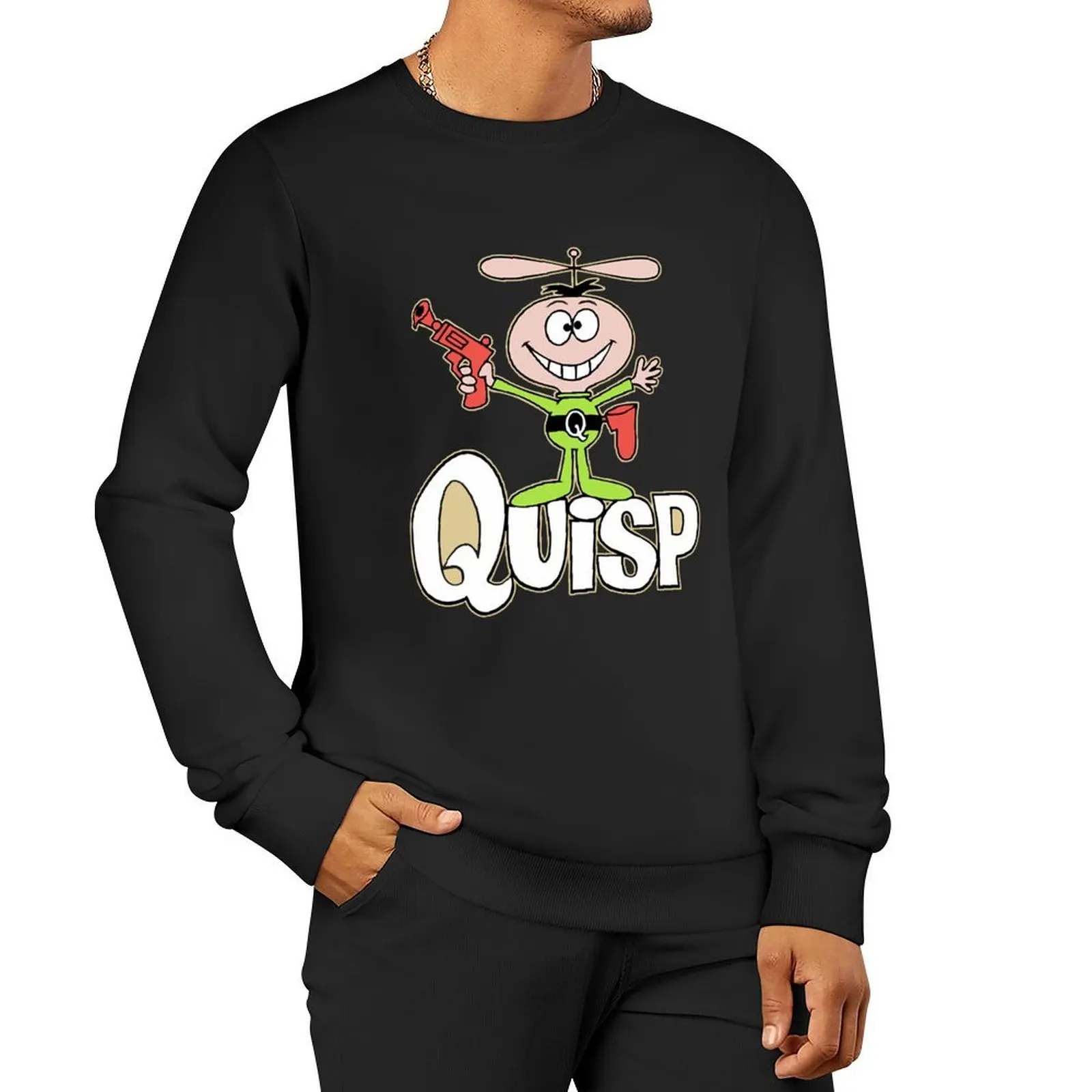 

Bestselling quisp logo essential t shirt Pullover Hoodie tracksuit men korean style clothes men's sweat-shirt men's sweatshirts