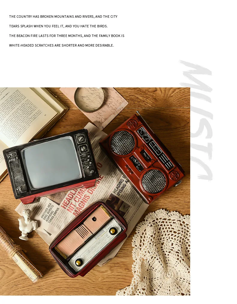 La moda los electrodomésticos vintage como objetos de decoración