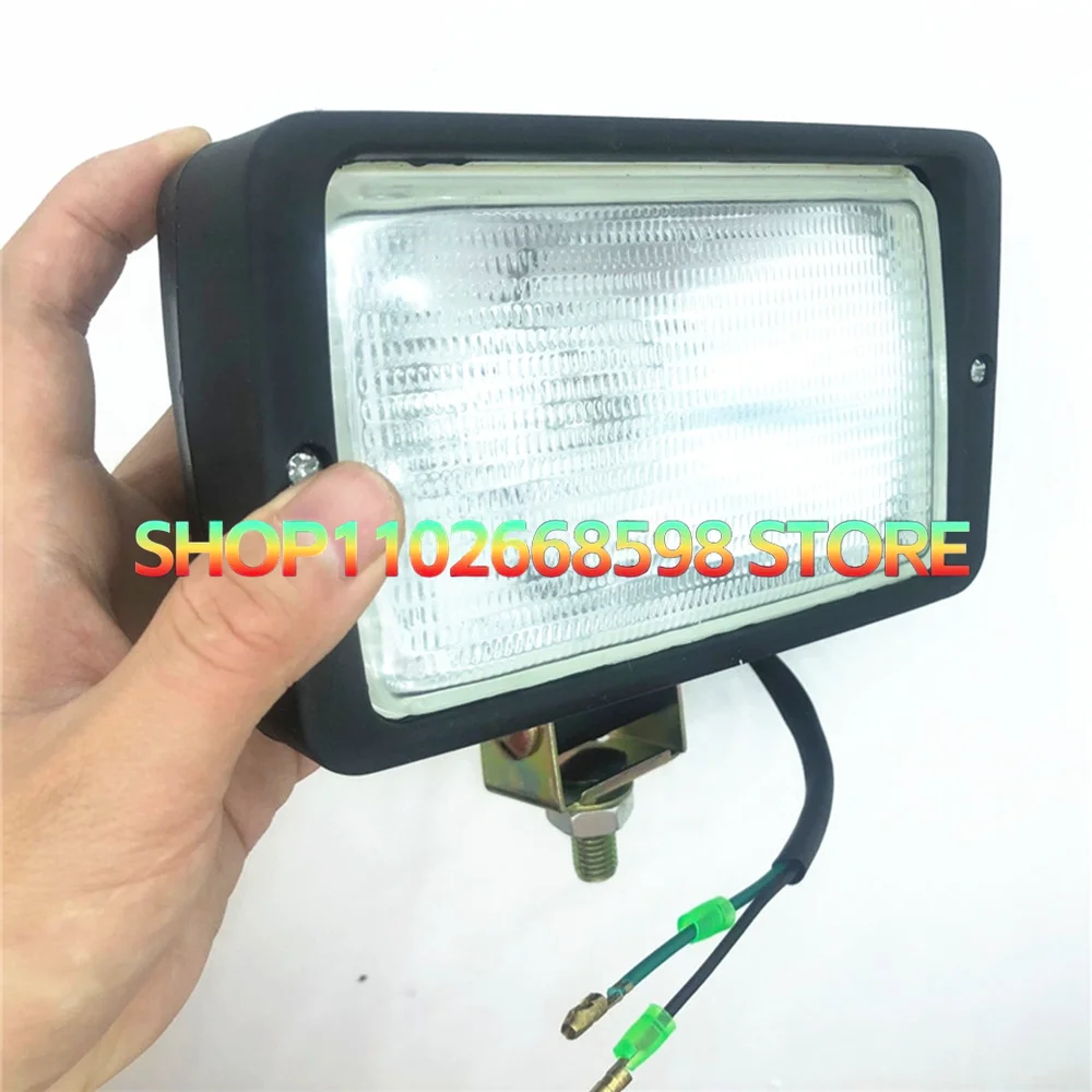 For HYUNDAI DOOSAN KOMATSU HITACHI Kobelco CATERPILLAR CAT Kato Sany XCMG 55/60-7 Work Headlight Lighting Excavator Accessories