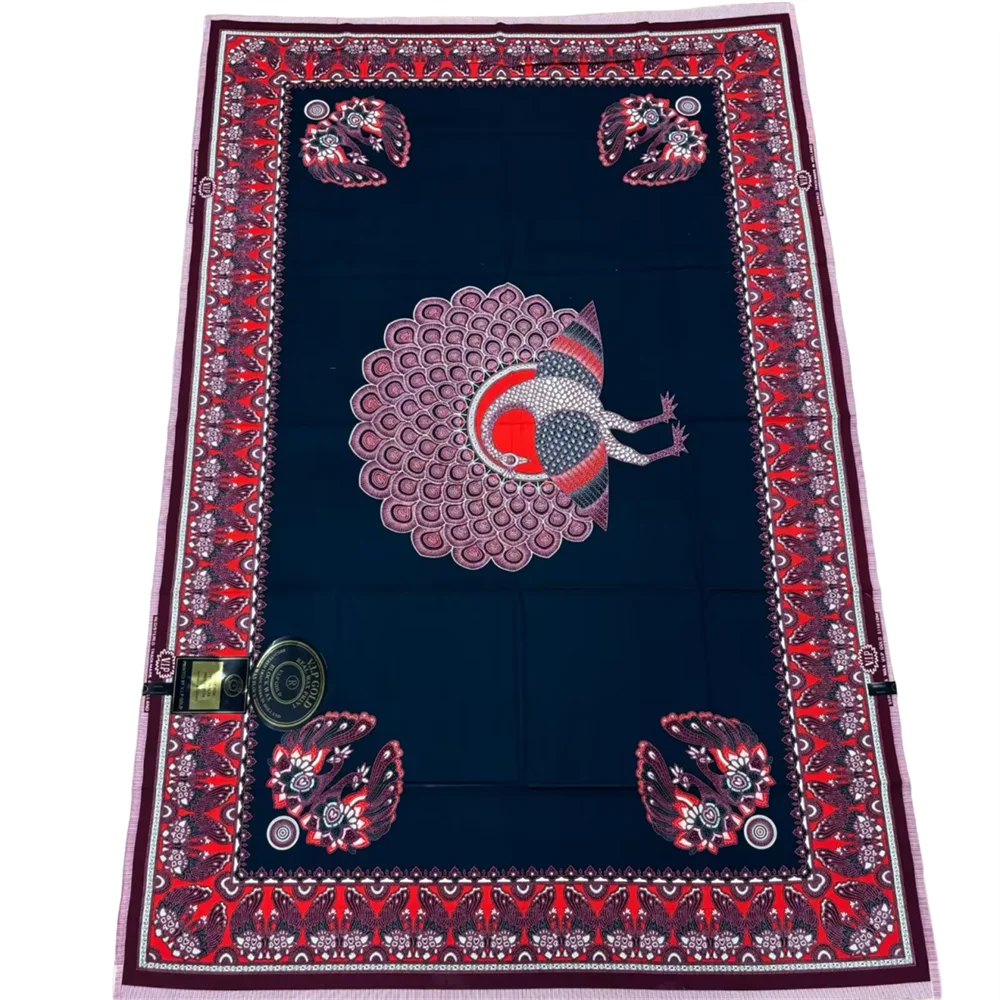 

Гарантированный непальский цветок, африканский воск, настоящая ткань, новинка 2025 года, высокое качество, настоящий воск Анкары для нигерийского воска, женское стильное платье