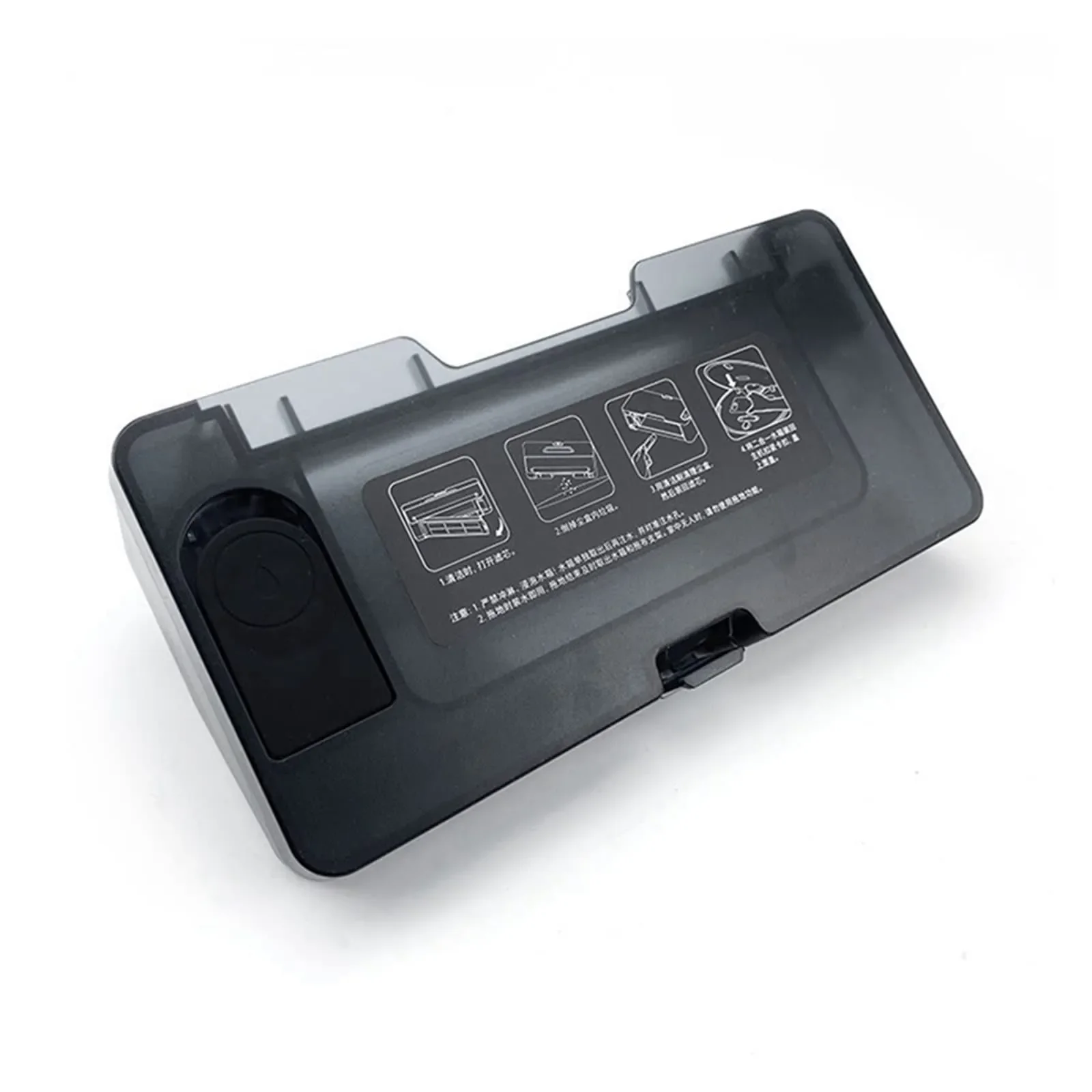 Compatible For Xiaomi Mi Robot Vacuum Mop 2S / Viomi V2 Pro Robot Vacuums Water Tank Dust Box 2 in 1 Spare Part Accessory