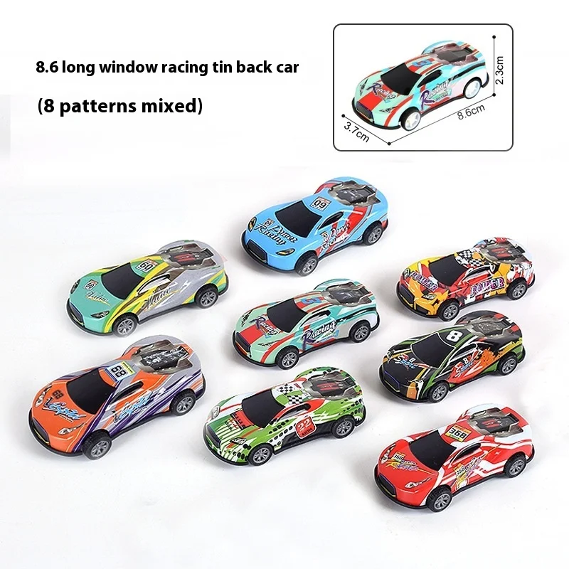 

Children's Toy Car Alloy Car Model Alloy Rebound Car Simulation Car Bulk Mini Race Car Set Random Shipping To Develop Interest