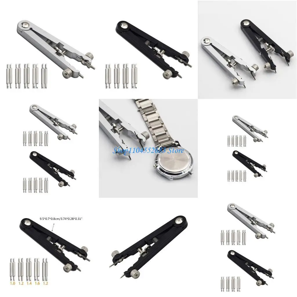 

Y6GD Watch Repair Tools Lightweight 6825 Ear Pliers V-Shaped Watch Strap Tools