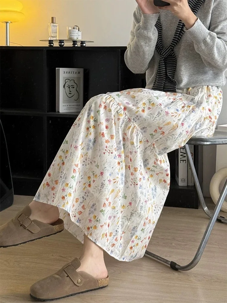 145x100 cm Puro Cotone Stampa Floreale Tessuto Acquerello Pittura Sle Vestiti Per La Casa Accessori Per Capelli Abbigliamento Per Bambini FAI DA TE Sei Casa