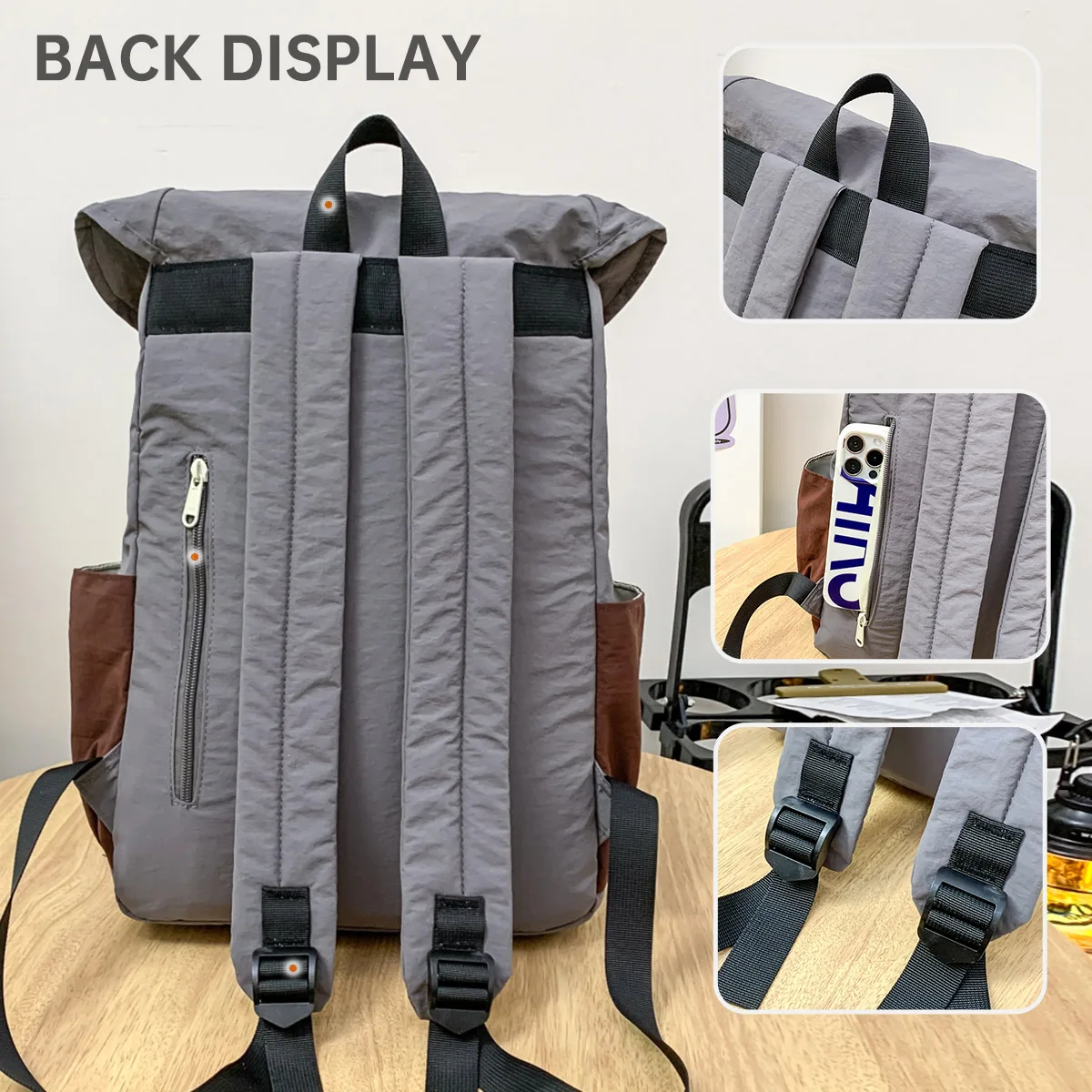 Backpack for Girls, Large Capacity School Bag for Middle School and High School Students, Lightweight 2026 New Model, Load-Reducing Spine-Protecting Backpack for Outdoor Use