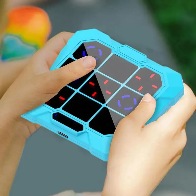 

Electronic TIC-TAC-TOE Game Bolt Chess Video Game Consoles Children Puzzle Toys Portable Handheld Board Game Toys Kids Gifts