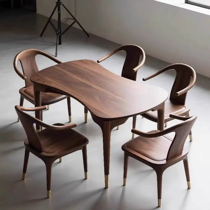 

Brown Chairs Dining Tables Decorations Italian Expandable Wood Dining Tables Modern Extending Mesas Comedor Furniture For Home