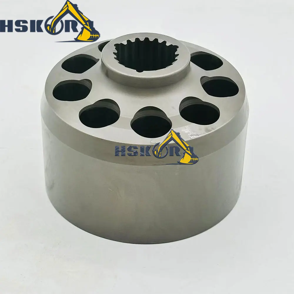 

R902428160 Hydraulic Pump Parts Cylinder block Rotor for Rexroth A10VSO63 For Excavator Parts 414E 416E 422E 428E 434E