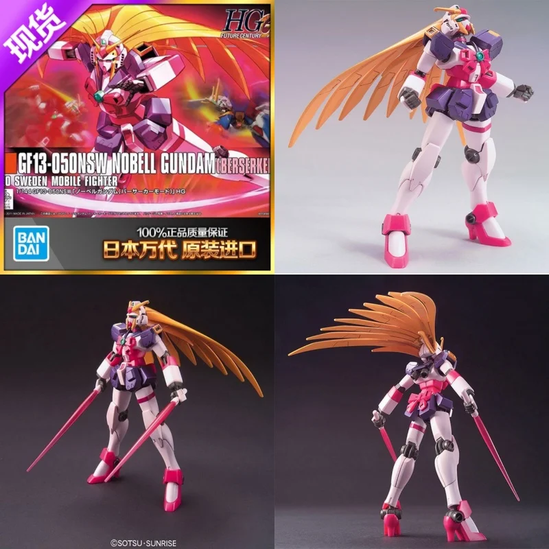 

Original Bandai Hg Hgfc 129 Hguc 1:144 Gf13-050nsw Nobell Gundam Collectible Anime Action Figure Assembly Model Toys Gifts