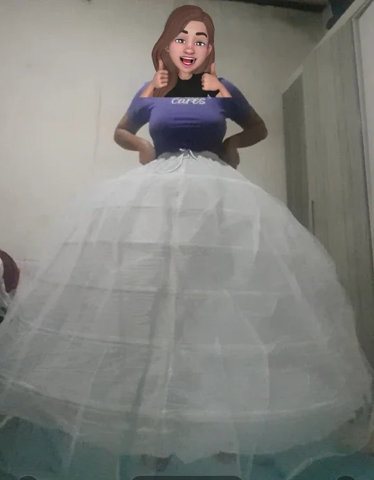 Anáguas Crinoline para Big Ball Gown, vestidos de casamento, Bridal Gowns, Underskirt Acessório, alta qualidade, 6 Hoops