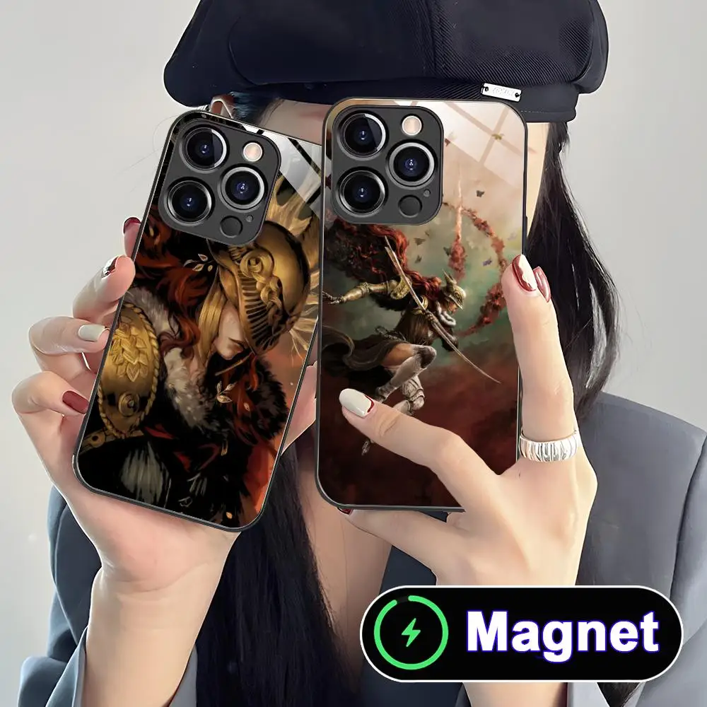 

Game Melania Phone Case for iPhone 17 16 15 14 13 12 11 Air Pro Max Plus Mini Glass MagSafe Cover