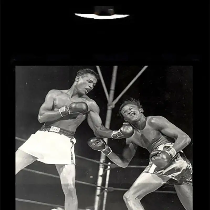 Sugar Ray Robinson Knocks Out Jimmy Doyle Black T Shirt Unisex 8D700