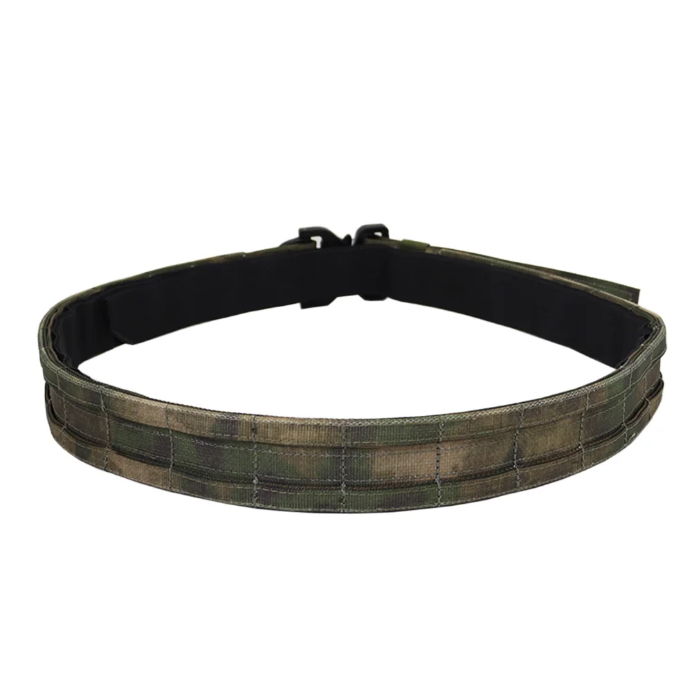 VULPO 1,75 Zoll/4,3 cm Taktischer Gürtel im Ronin-Stil, zweilagiger Molle-Gürtel, Jagd- und Airsoft-Kampfgürtel, Herren-Taillengürtel – Detail 15