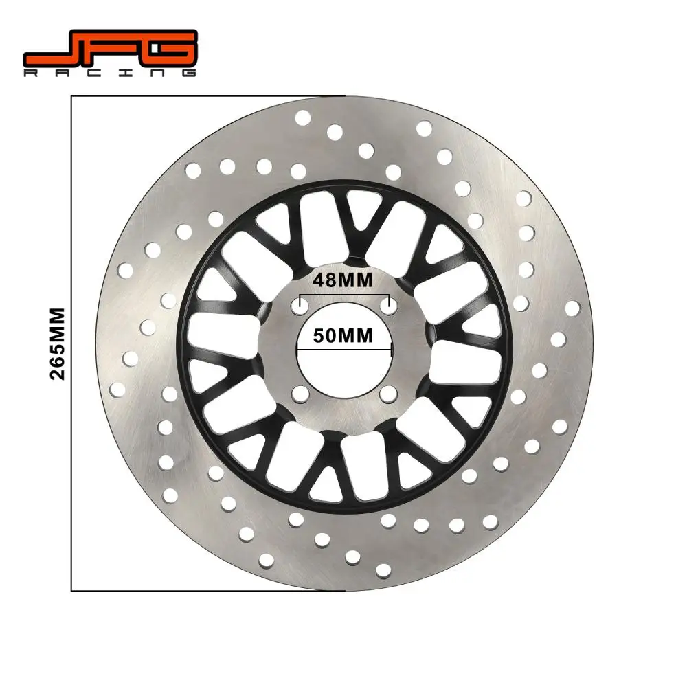 Accessori moto Disco freno Rotore Disco anteriore in acciaio legato per Hawk 250 Hawk250 Motocross Parti modificate Dirt Pit Bike Moto