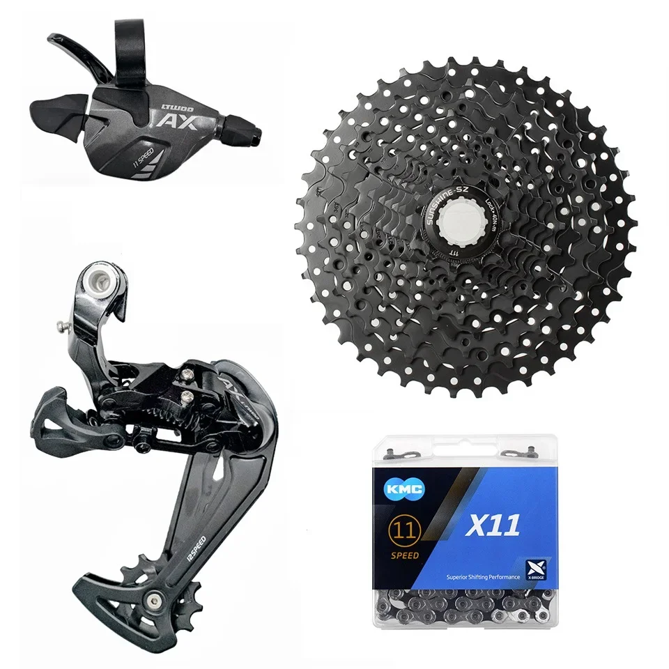 

MTB 11-скоростной групповой комплект 11s 46T 50T кассета LTWOO AX11 переключатель передач задний переключатель X11 цепь 4 комплекта для XT M8000 M7000 M9000 NX GX X1