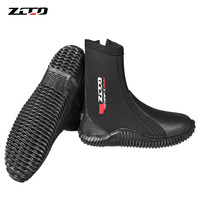 ZCCO 5MM Neoprene Dive Boots Anti-slip Surf Booties Scuba Diving Boots For Snorkeling Boating Swimming Diving Water Sports