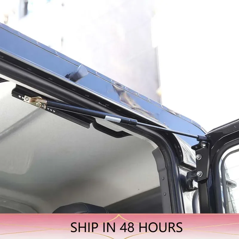 NEW1 For Land Rover 2004-2019 Defender Tailgate Hydraulic Telescopic Rod Trunk Shock Absorber Strut Carbon Steel